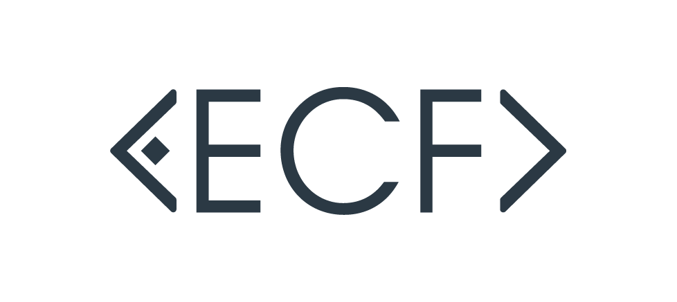 Logo for ECF kitchen brand